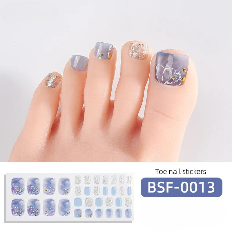 Gel Nail Strips UV-Free BSF-0013