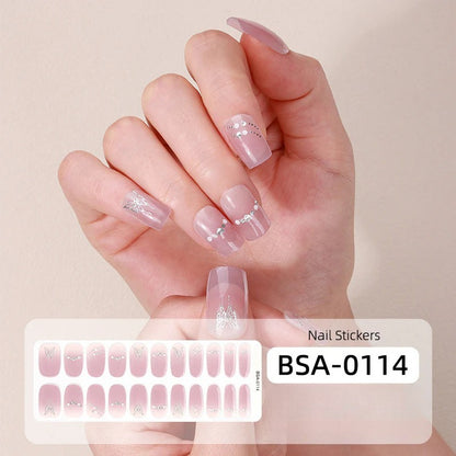 Gel Nail Strips UV-Free BSA-0114