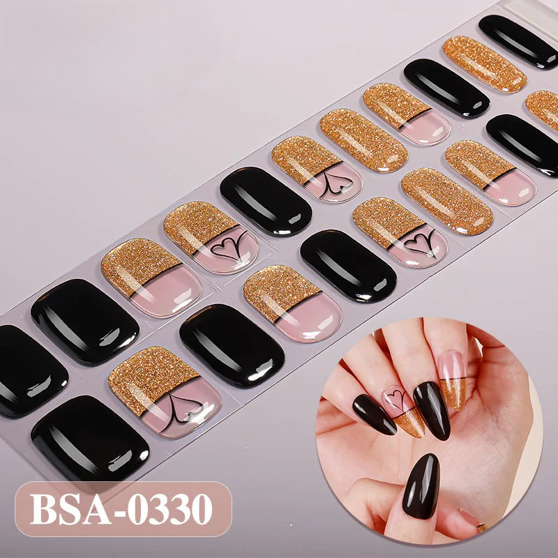 Gel Nail Strips UV-Free BSA-0330