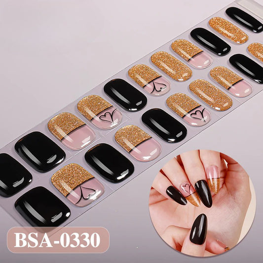Gel Nail Strips UV-Free BSA-0330