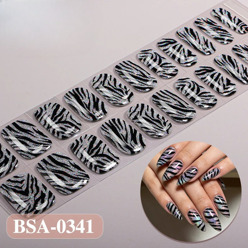 Gel Nail Strips UV-Free BSA-0341