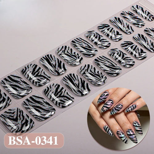 Gel Nail Strips UV-Free BSA-0341