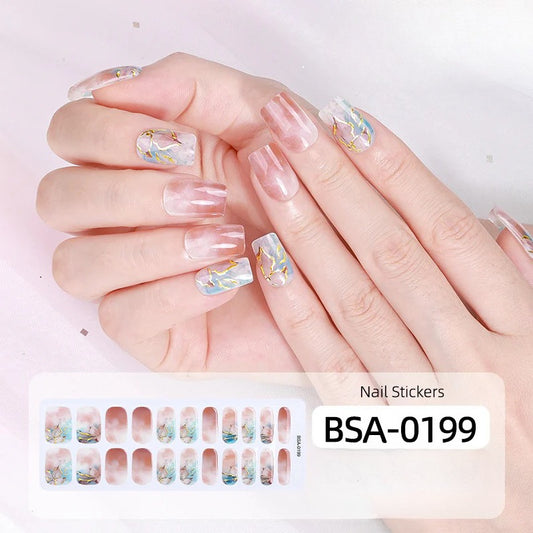 Gel Nail Strips UV-Free BSA-0199