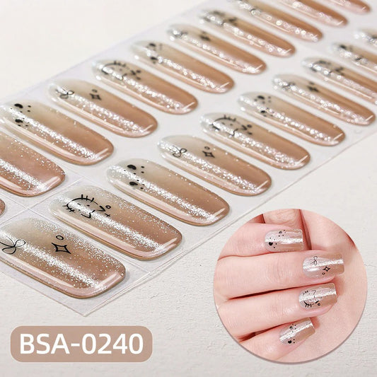 Gel Nail Strips UV-Free BSA-0240