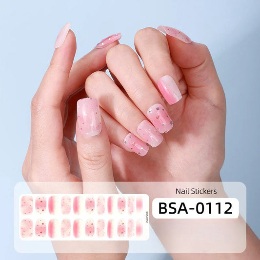 Gel Nail Strips UV-Free BSA-0112