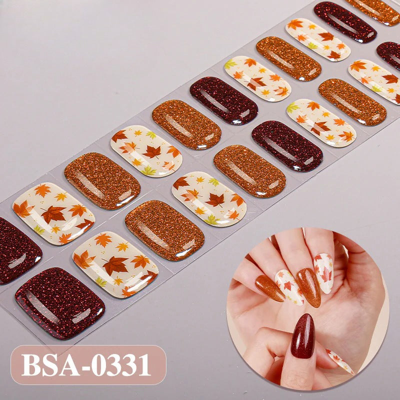 Gel Nail Strips UV-Free BSA-0331