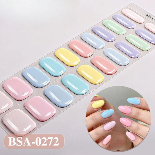 Gel Nail Strips UV-Free BSA-0272