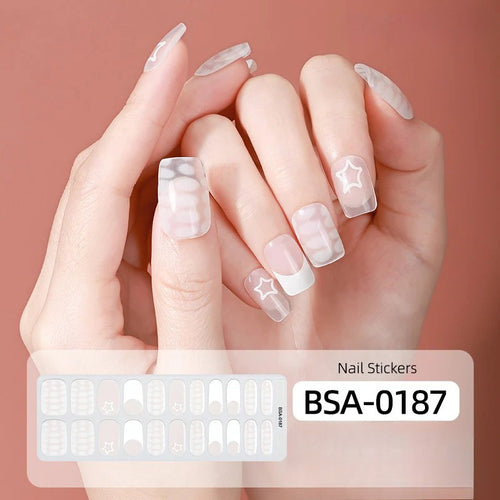 Gel Nail Strips UV-Free BSA-0187