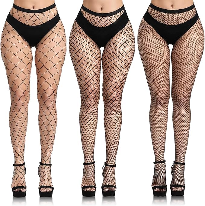 Buauty Lace Patterned Fishnet Tights for Women Black Fishnets Leggings Lace Tights