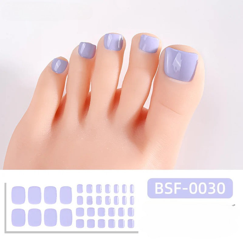 Gel Nail Strips UV-Free BSF-0030