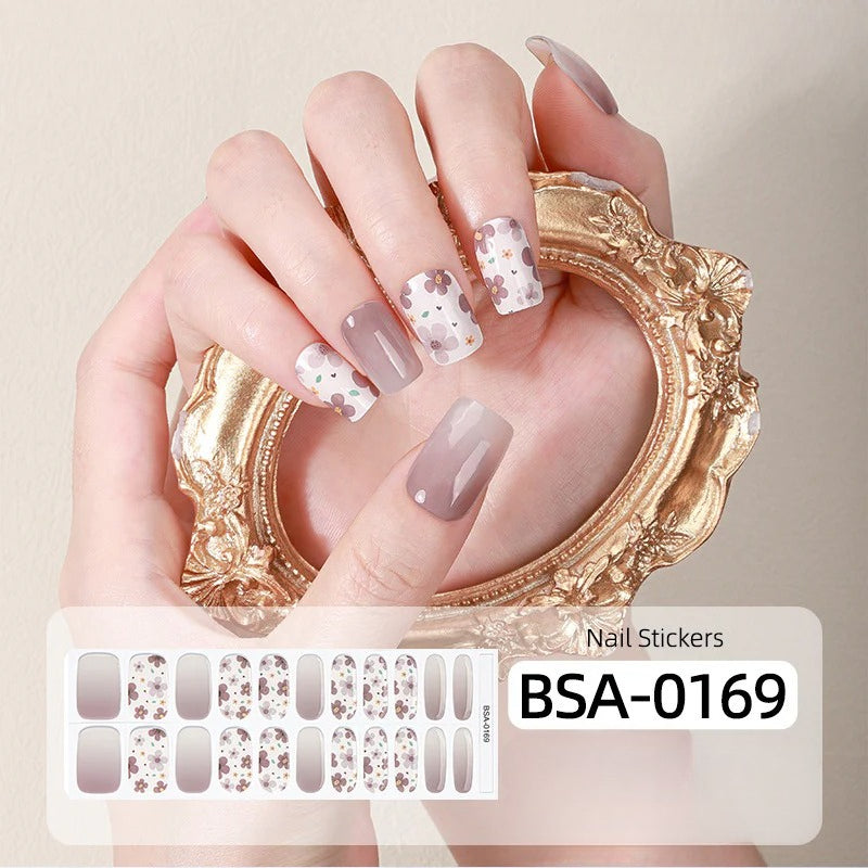 Gel Nail Strips UV-Free BSA-0169