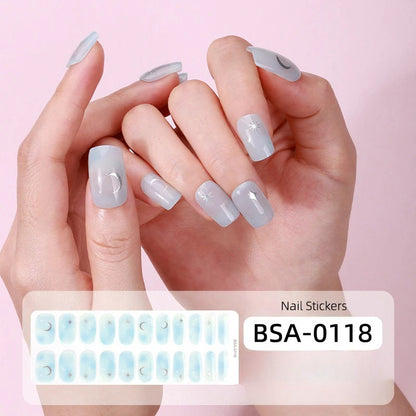 Gel Nail Strips UV-Free BSA-0118