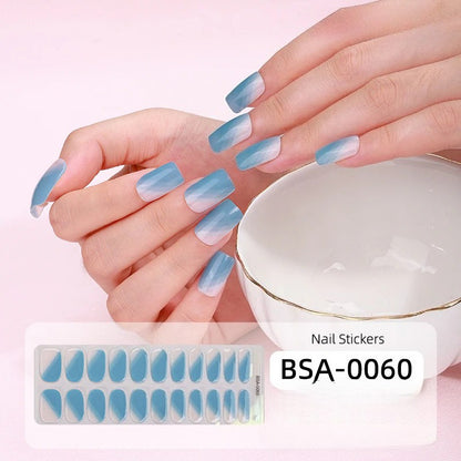 Gel Nail Strips UV-Free BSA-0060