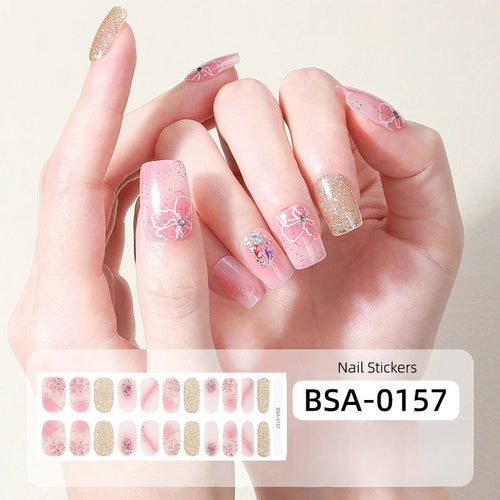 Gel Nail Strips UV-Free BSA-0157