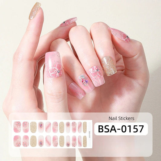Gel Nail Strips UV-Free BSA-0157