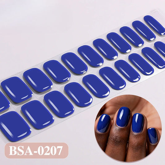 Gel Nail Strips UV-Free BSA-0207