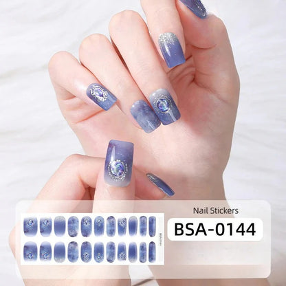 Gel Nail Strips UV-Free BSA-0144