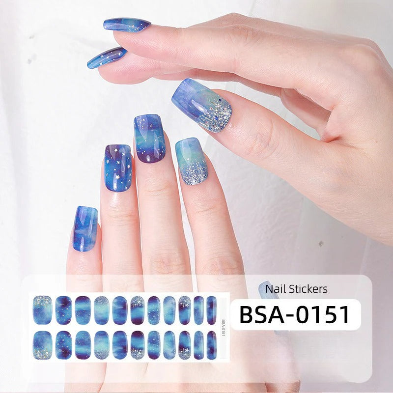 Gel Nail Strips UV-Free BSA-0151