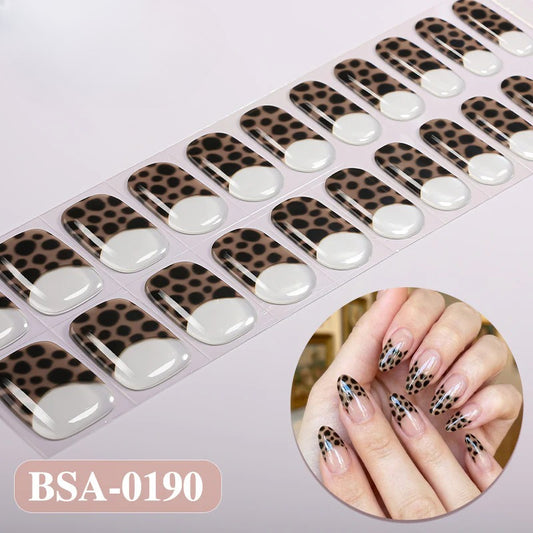 Gel Nail Strips UV-Free BSA-0190