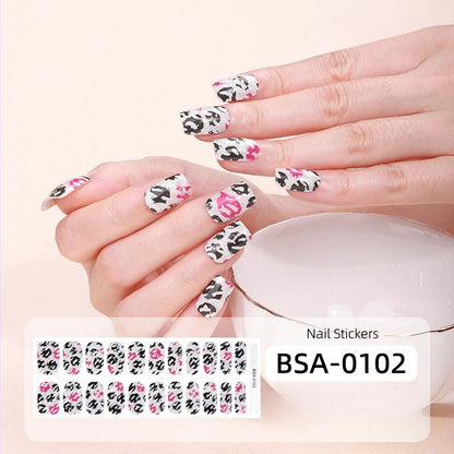 Gel Nail Strips UV-Free BSA-0102