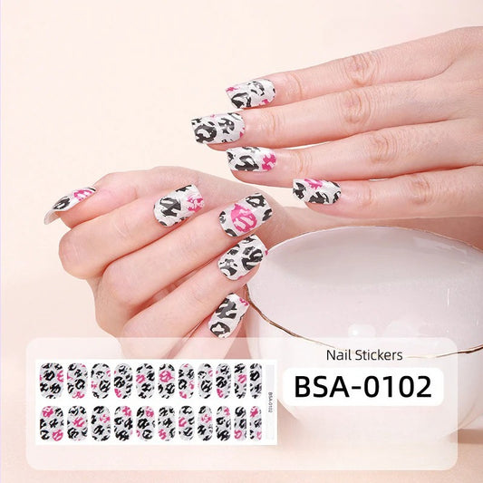 Gel Nail Strips UV-Free BSA-0102