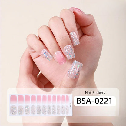 Gel Nail Strips UV-Free BSA-0221