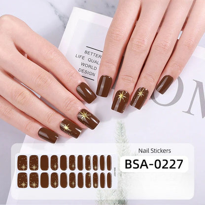 Gel Nail Strips UV-Free BSA-0227