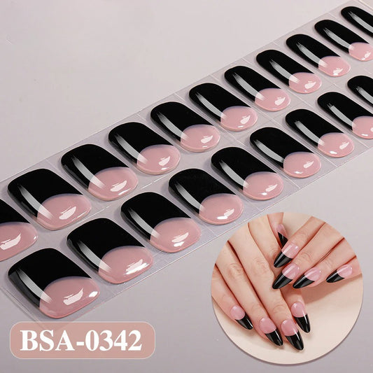Gel Nail Strips UV-Free BSA-0342