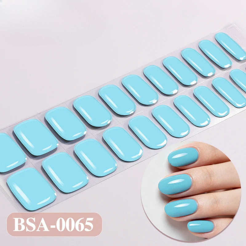 Gel Nail Strips UV-Free BSA-0065