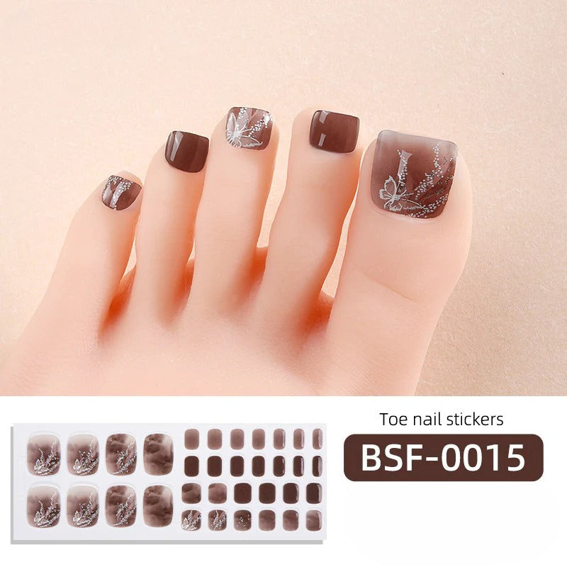 Gel Nail Strips UV-Free BSF-0015