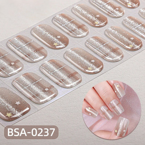 Gel Nail Strips UV-Free BSA-0237