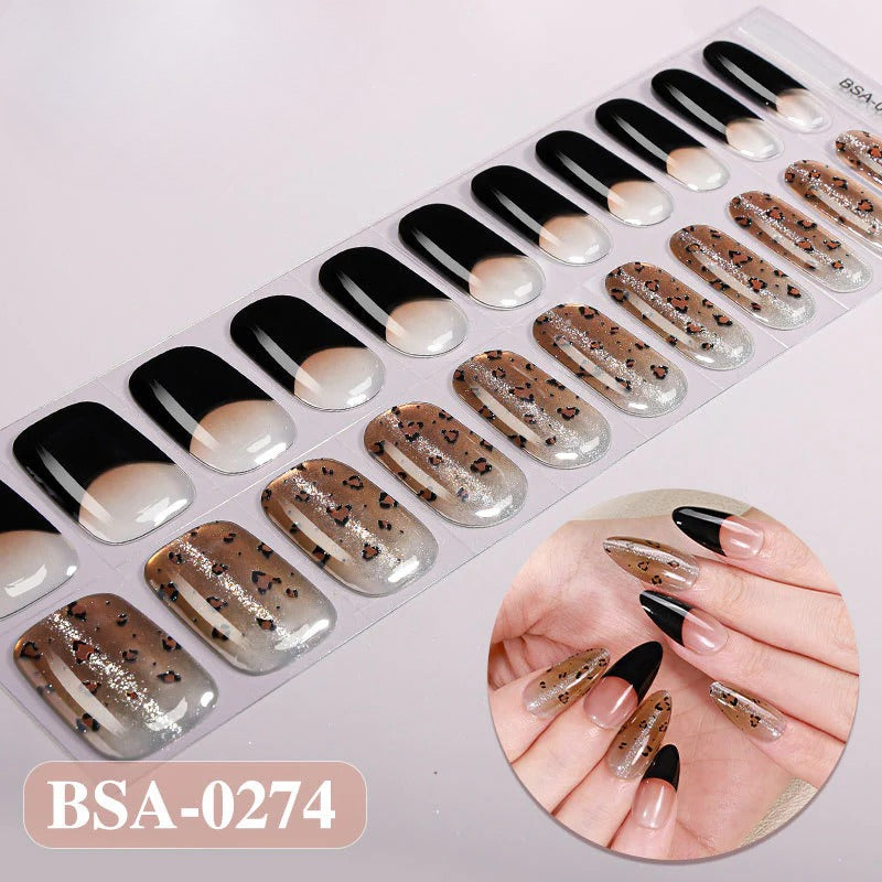 Gel Nail Strips UV-Free BSA-0274