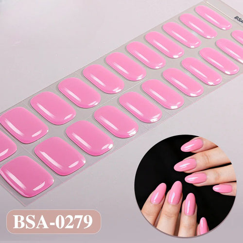 Gel Nail Strips UV-Free BSA-0279