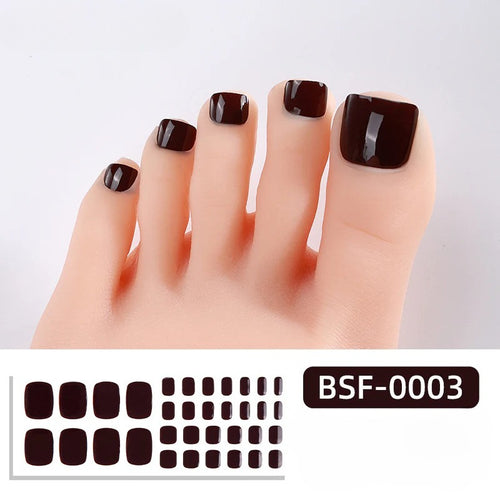 Gel Nail Strips UV-Free BSF-0003