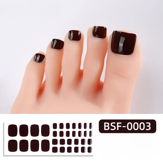 Gel Nail Strips UV-Free BSF-0003