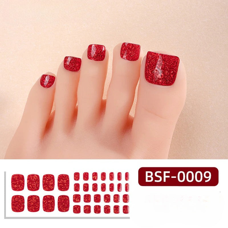 Gel Nail Strips UV-Free BSF-0009