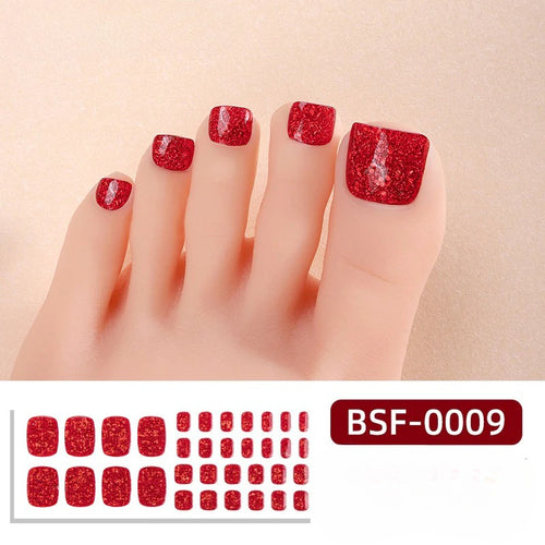 Gel Nail Strips UV-Free BSF-0009