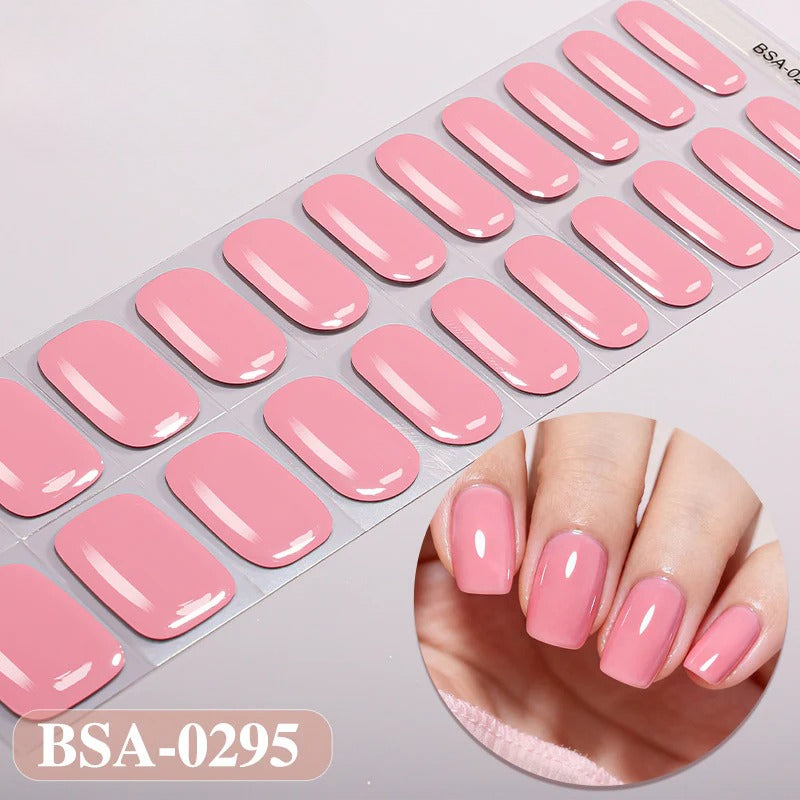 Gel Nail Strips UV-Free BSA-0295