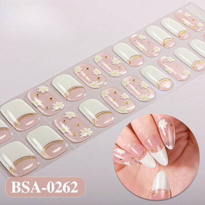 Gel Nail Strips UV-Free BSA-0262