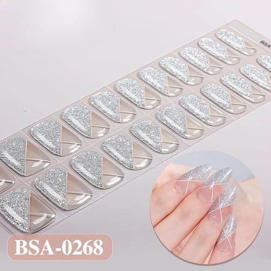 Gel Nail Strips UV-Free BSA-0268