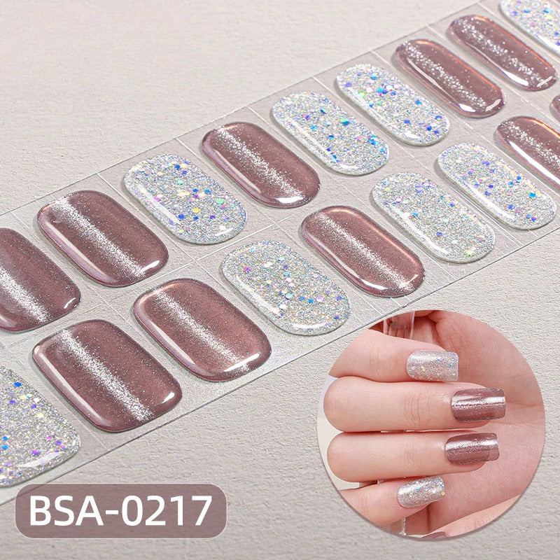 Gel Nail Strips UV-Free BSA-0217