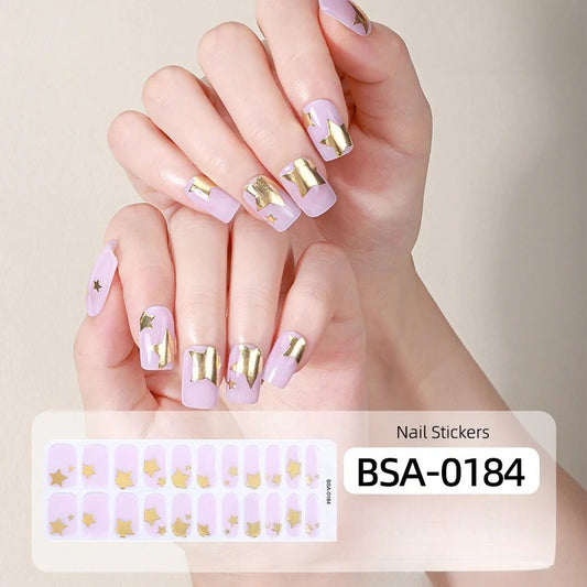 Gel Nail Strips UV-Free BSA-0184