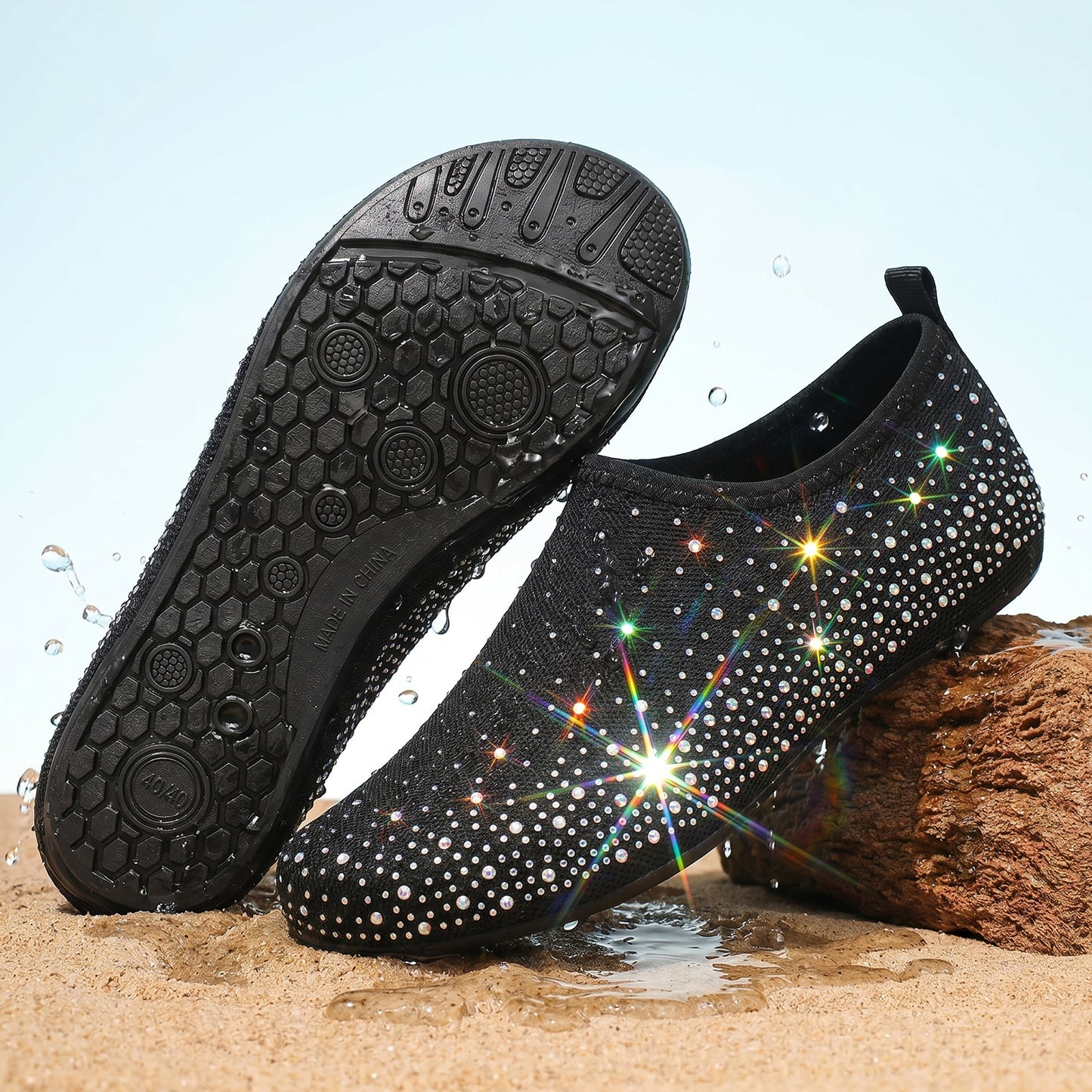 Women's Barefoot Water Shoes Travel House Slippers