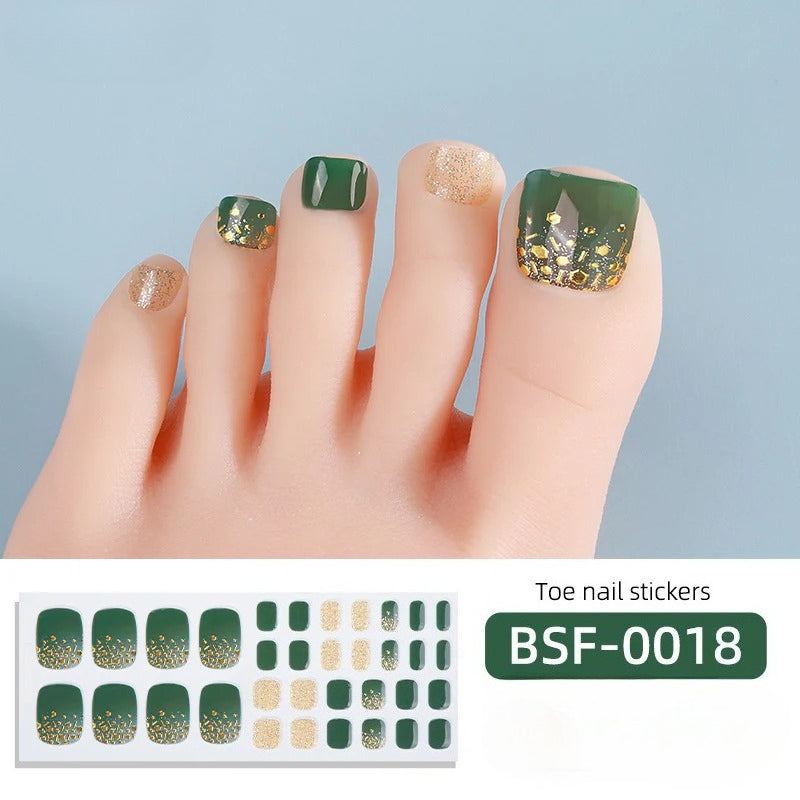 Gel Nail Strips UV-Free BSF-0018
