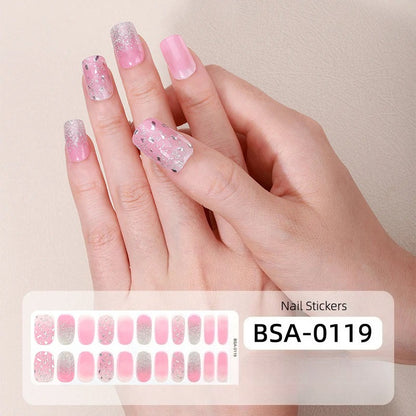 Gel Nail Strips UV-Free BSA-0119