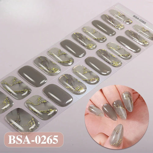 Gel Nail Strips UV-Free BSA-0265