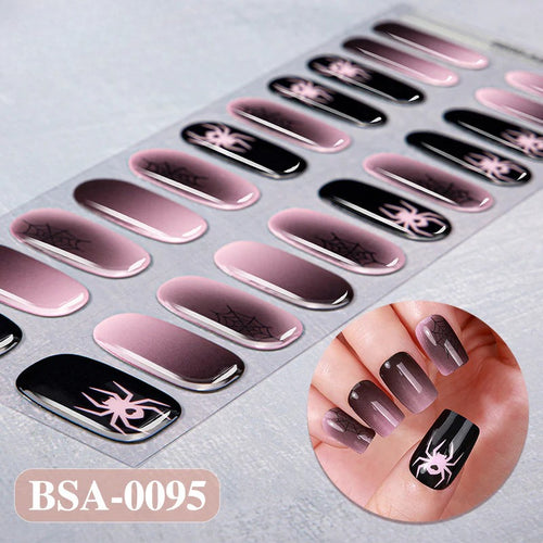 Gel Nail Strips UV-Free BSA-0095