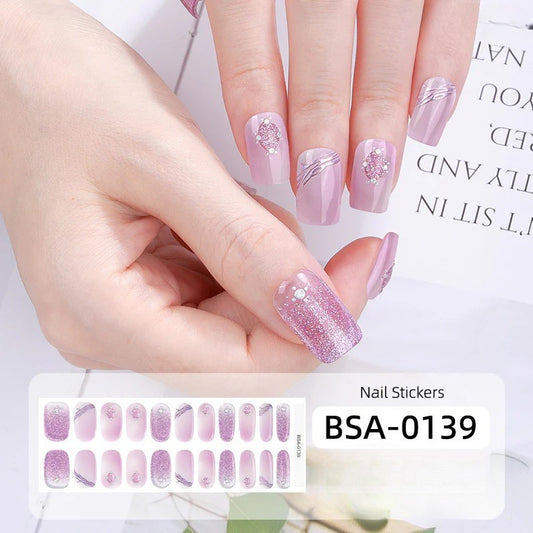 Gel Nail Strips UV-Free BSA-0139