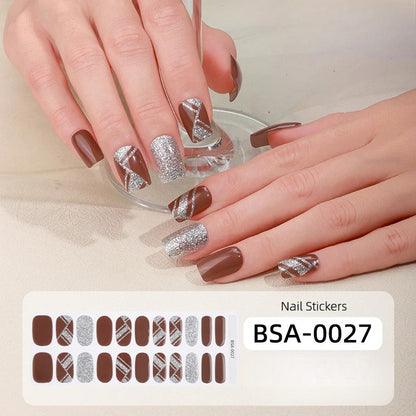 Gel Nail Strips UV-Free BSA-0027