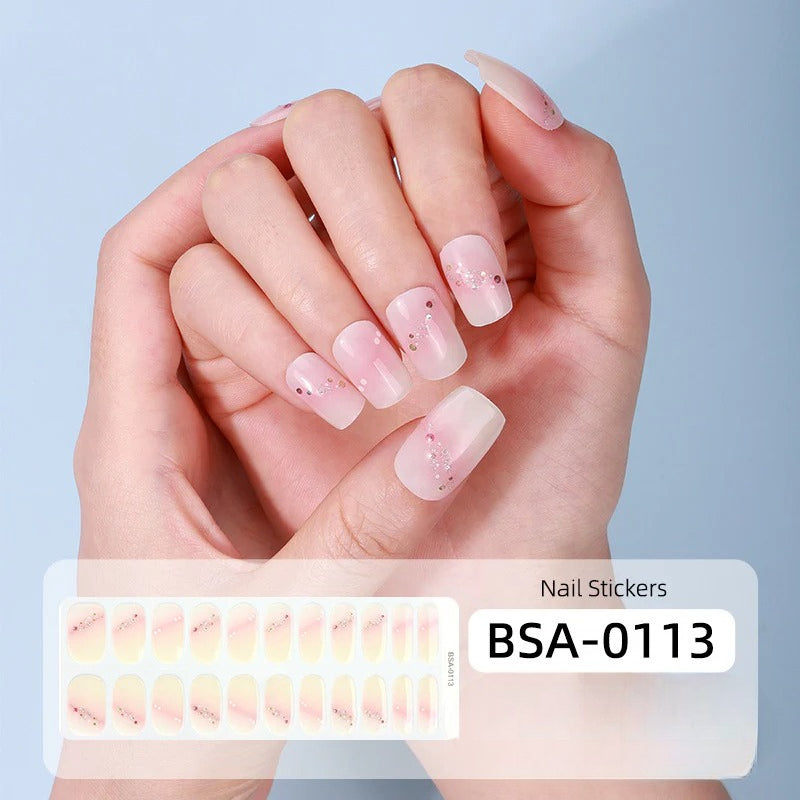 Gel Nail Strips UV-Free BSA-0113